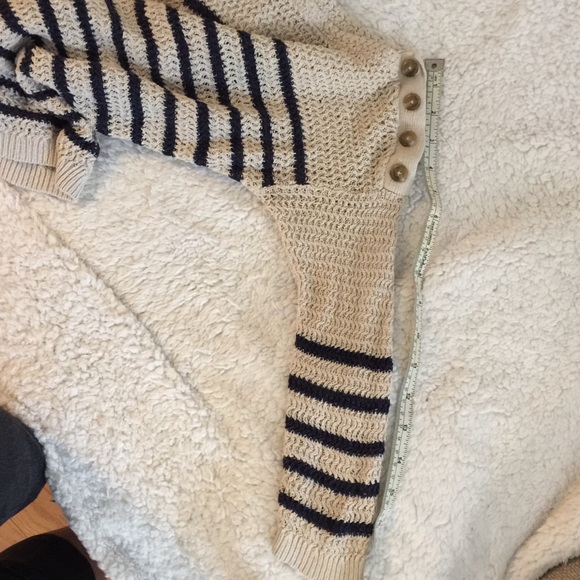 Loft Lightweight Spring Striped Sweater - Picture 5 of 6